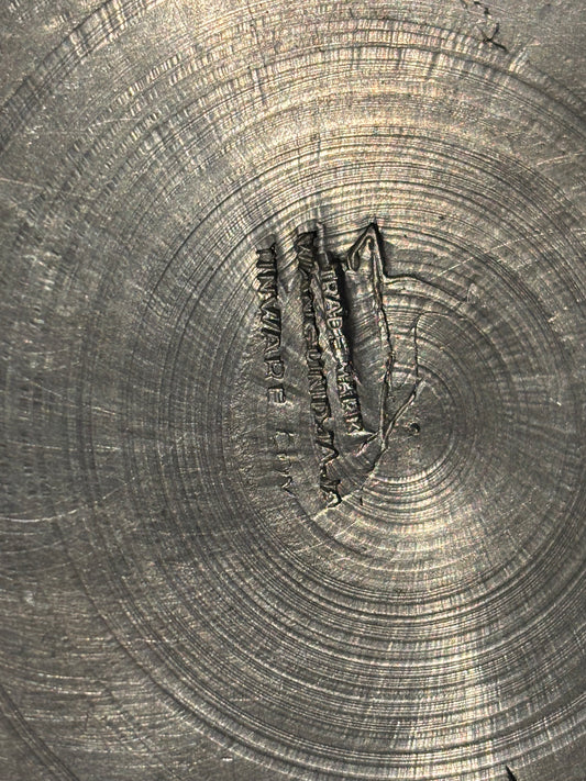 Vintage MCM Pewter Coffee Pot Wood Handle Danish Modern Style 1960s Wasundja