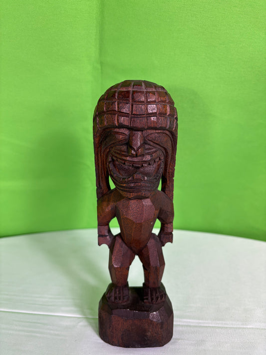 Carved Vintage Wooden Tribal Figure