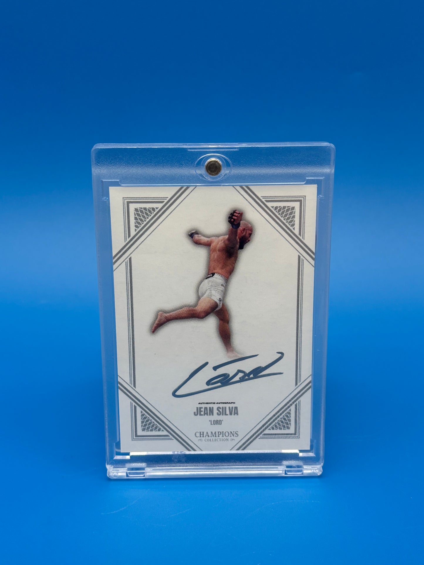Jean Silva Lord Champions Collection Authentic Autograph Card JS-A UFC MMA Auto