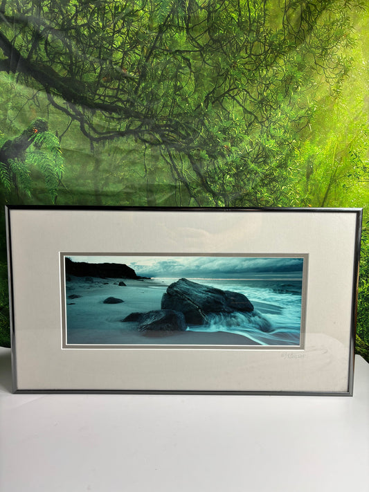 Original Ronald Wilson Photograph of Lucy Vincent Beach Martha's Vineyard Ocean Wall Hanging