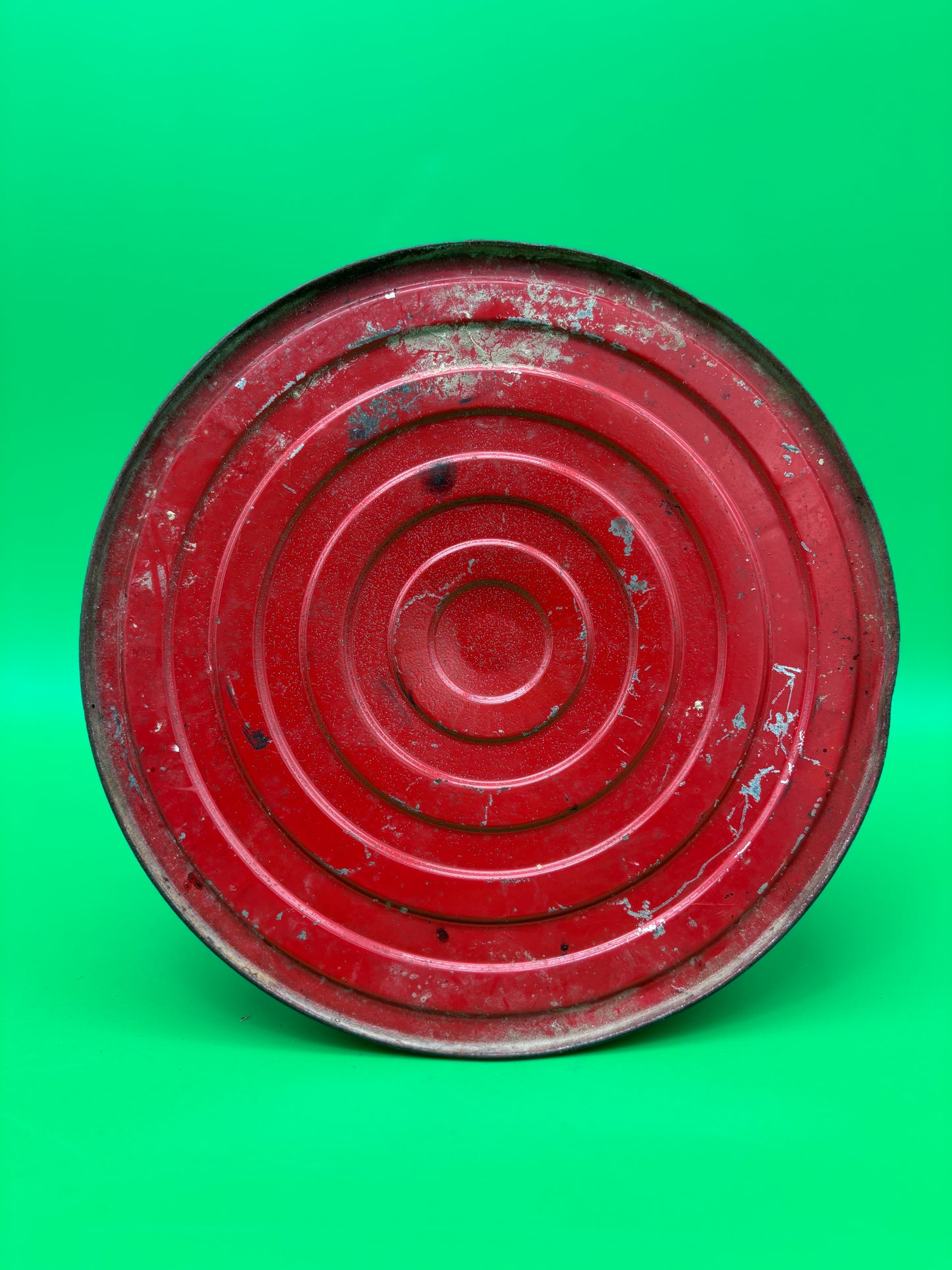 Vintage Dietz No. 0 Red Globe Kerosene Lantern Antique Tubular Railroad Barn Lamp