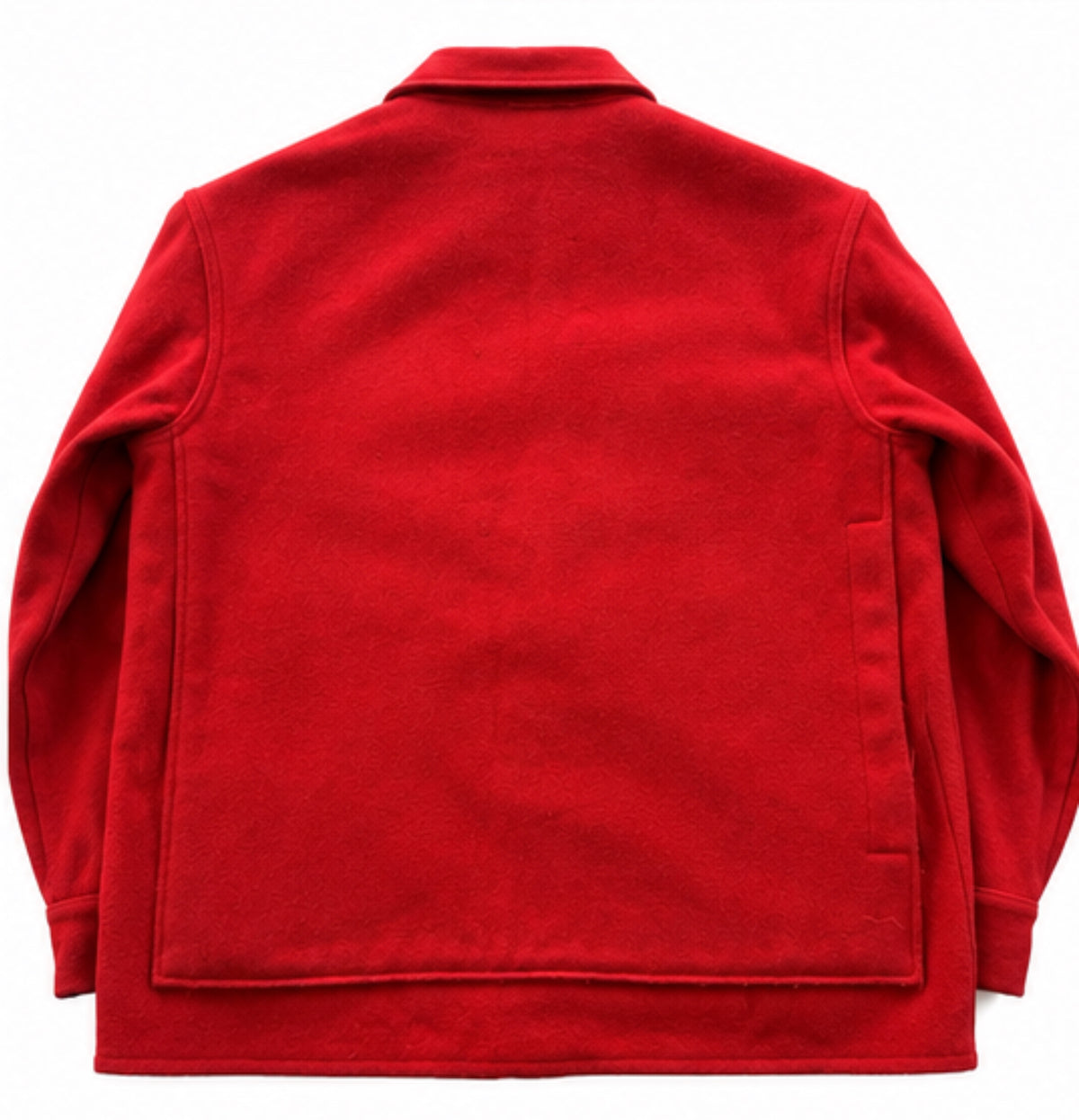 Vintage Skyline Blanket Co Seattle Red Wool Hunting Jacket 4 Pocket Workwear Men’s L