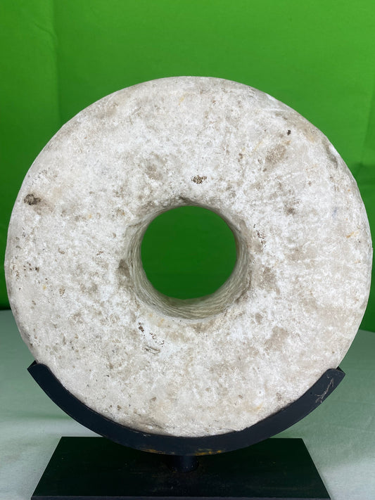Natural Stone 'Donut' Sculpture