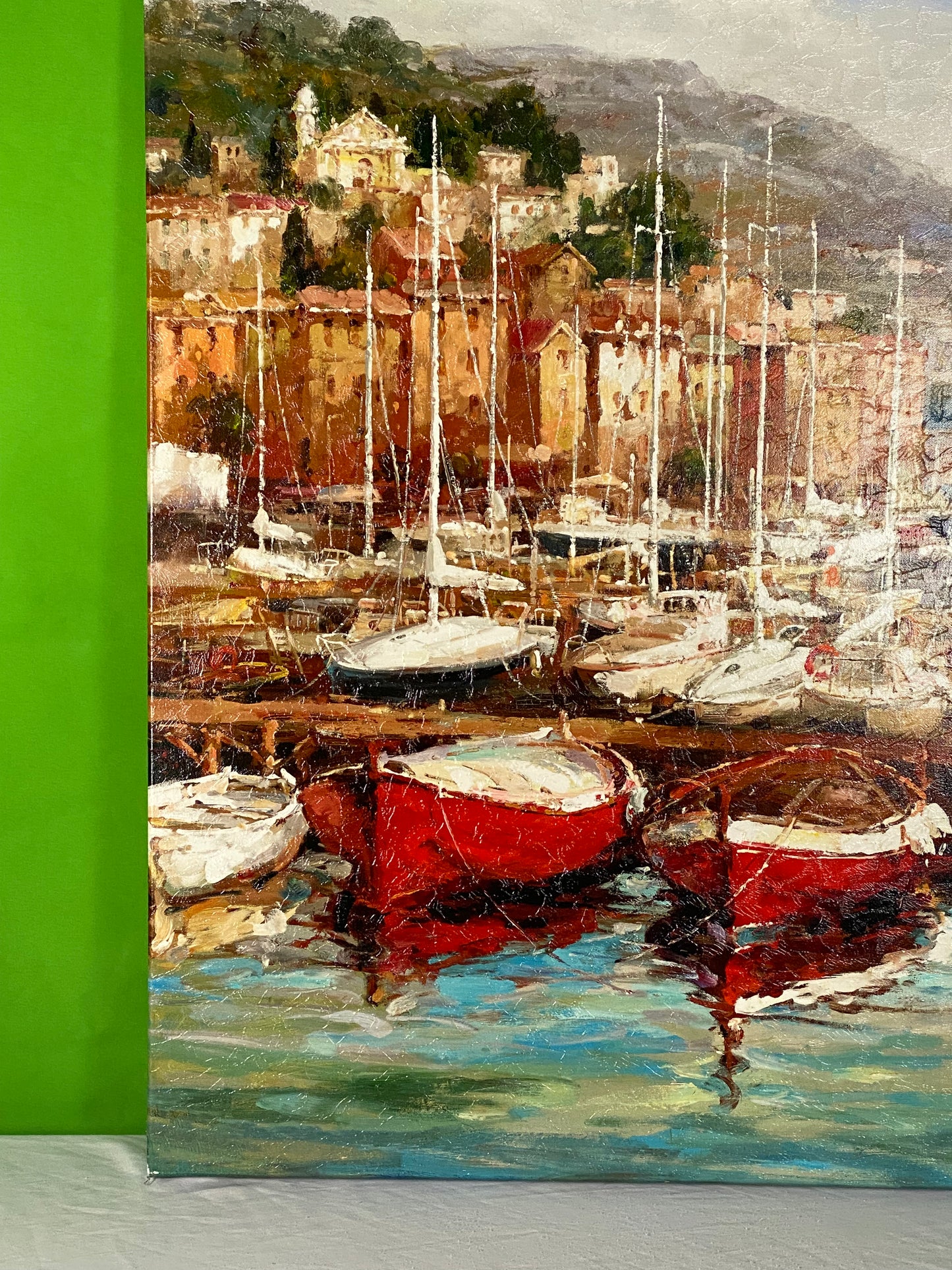 Vintage Boat Canvas Print