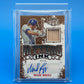 2024 Leaf Lumber Wade Boggs Auto Bat 22/25 #HI-WB1