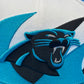 Vintage New Era 9Fifty NFL Carolina Panthers Shark Tooth Snapback Hat
