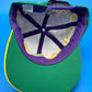 Vintage Mardi Gras Rare Hat SnapBack Lightning Bolt Thunder Jagged Edge Cap