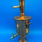Rare Antique Heavy Solid Copper Tea Samovar - Turkish - Tea Boiler w/Chimney