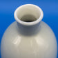 Vintage Japanese Porcelain Sake Bottle Vase Geisha Woman Playing Flute Signed 5”