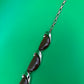 Vintage Estate Signed Lisner Brown Thermoset Gold Tone 16” Necklace G27587