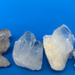 Natural Clear Quartz Crystal Cluster Lot 8 Mineral Specimens Points Matrix Raw