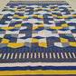 Vintage Handwoven Wool Kilim Rug 6x8 Flatweave Geometric Area Rug Turkish Afghan Style