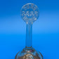 Antique 1920s DON’T PARK HERE Glass Candy Jar Container Metal Lid USA Novelty Advertising