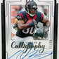 2025 National Treasures Andre Johnson Canton Calligraphy On Card Auto #63/99 SSP