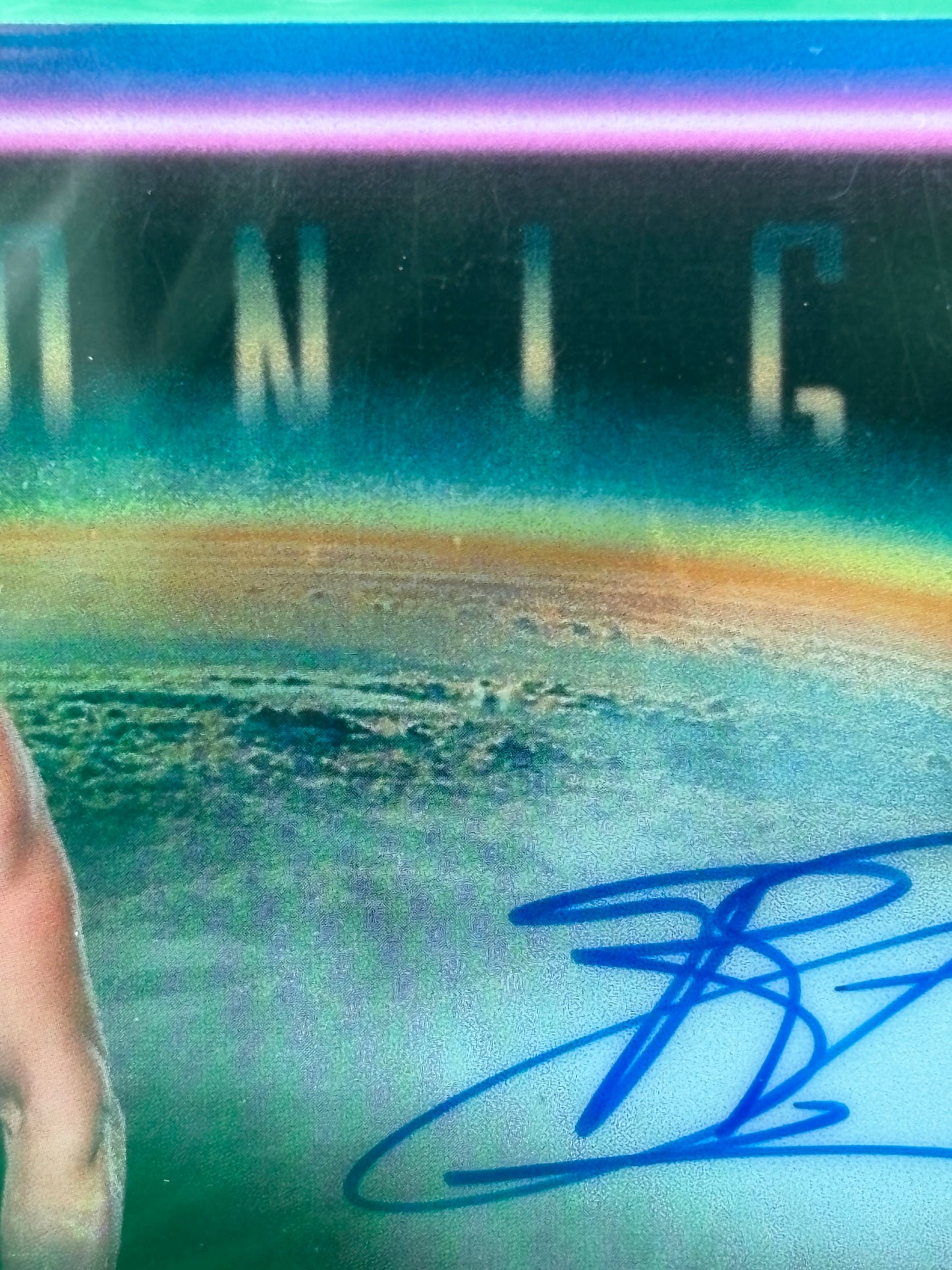 Jiri Prochazka Base Horizon On Card Autograph Topps Midnight 2025 UFC #HNS-JP