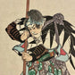 1917 Utagawa Kuniyoshi Japanese Woodblock Prints 47 Ronin Samurai Lot of 4