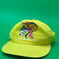 Vintage Cabo San Lucas Fishing Hat Fishem Release Em Marlin Snapback Yellow