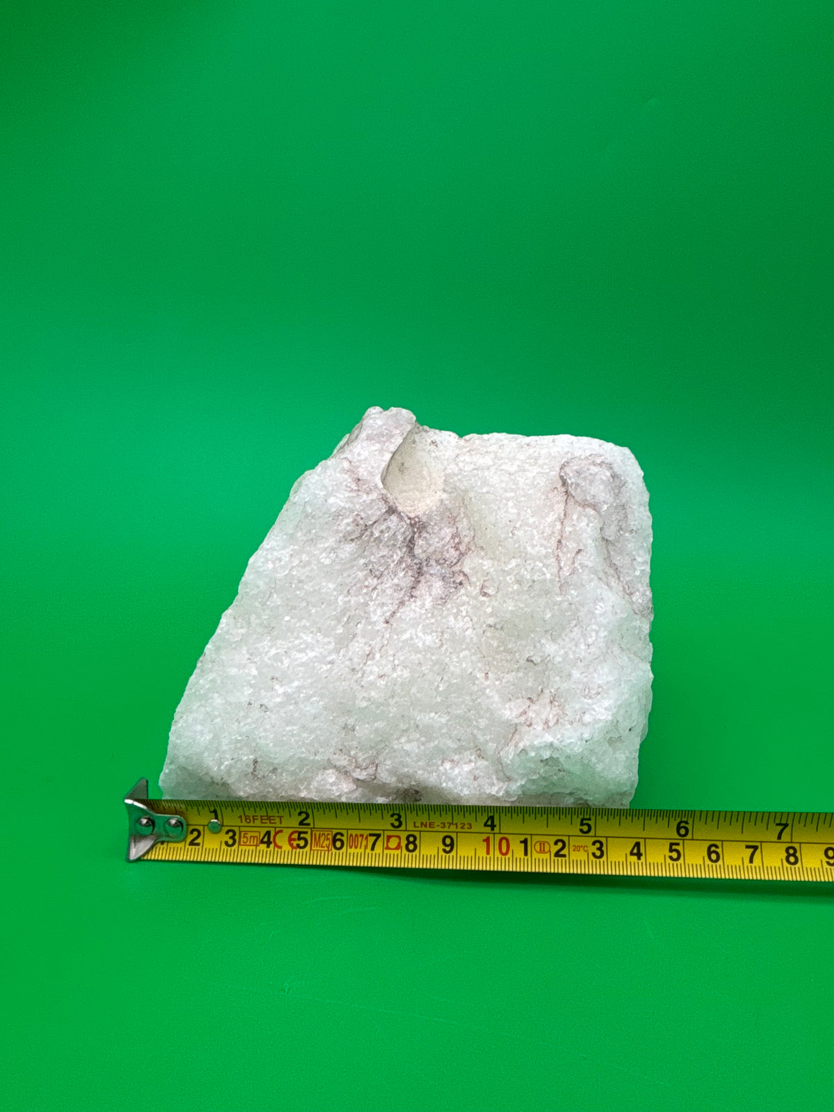 Large Natural White Druzy Quartz Crystal Cluster Mineral Specimen 5” Display Rock