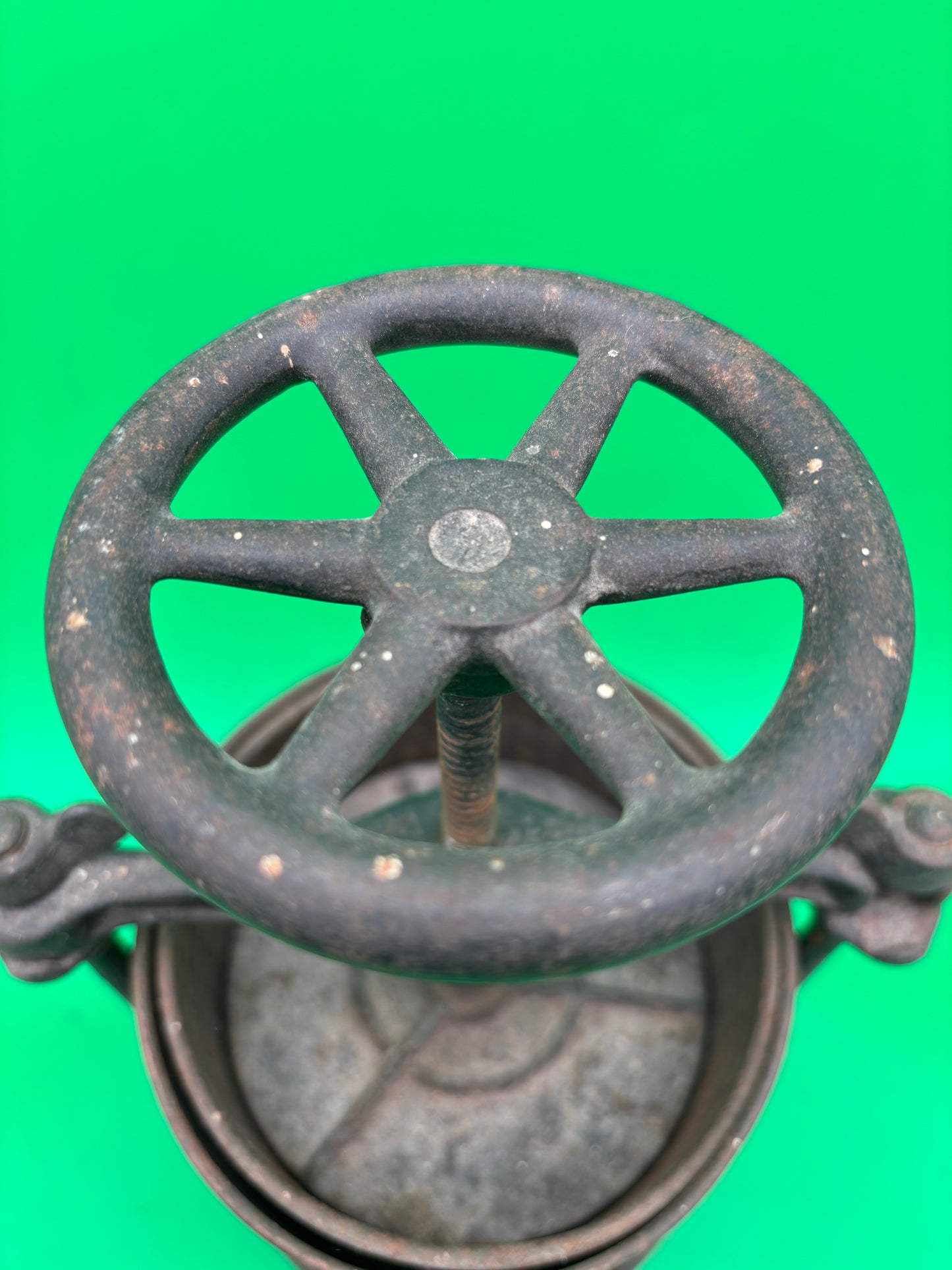 19th-century Logan + Strobridge Co. No. 2 fruit / lard press