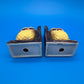Vintage Owl Bookends Japan Tan and Brown 1970's
