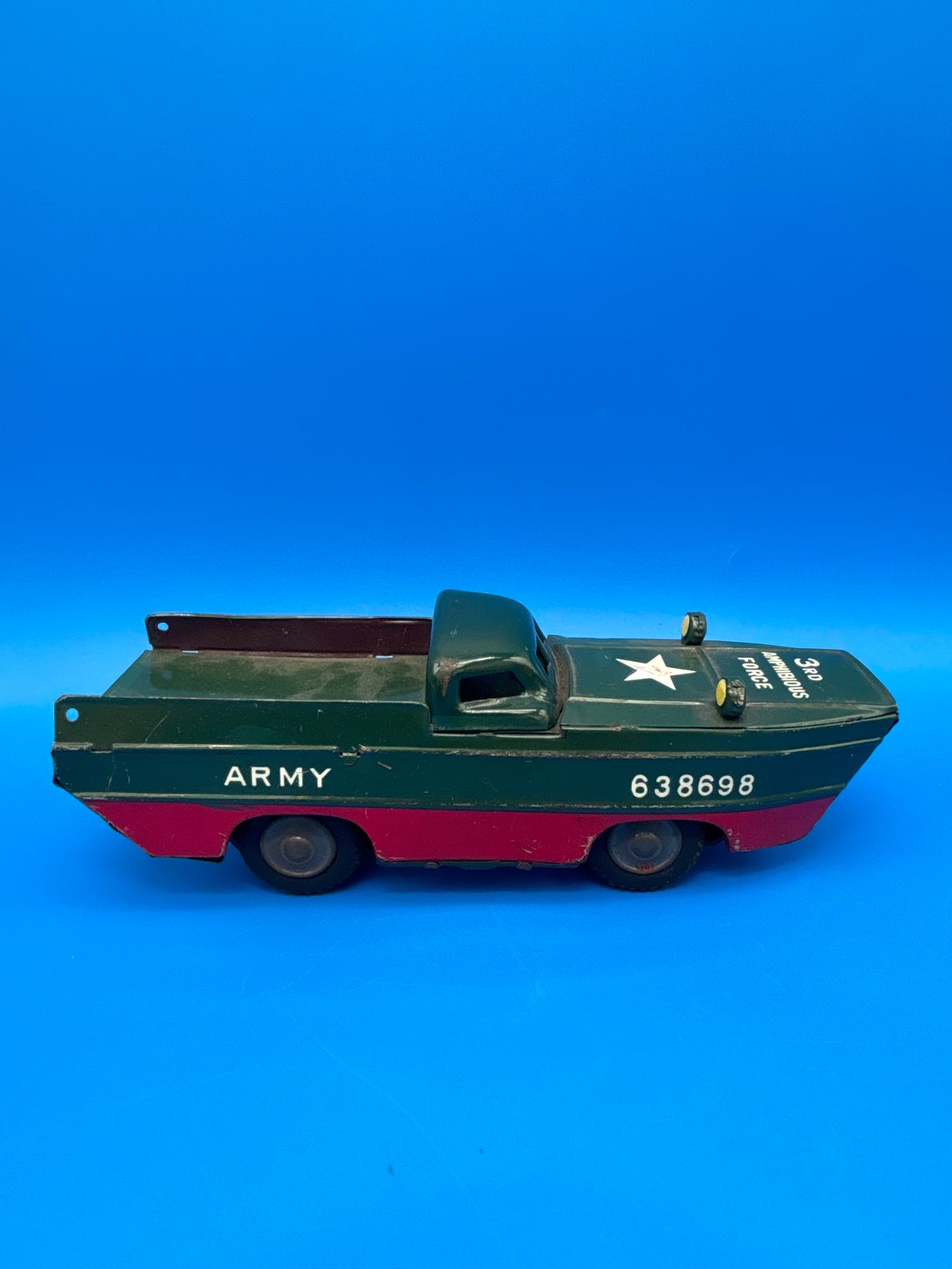 Vintage Line MAR Toys Japan Tin Army 3rd Amphibious Force Friction Toy 638698