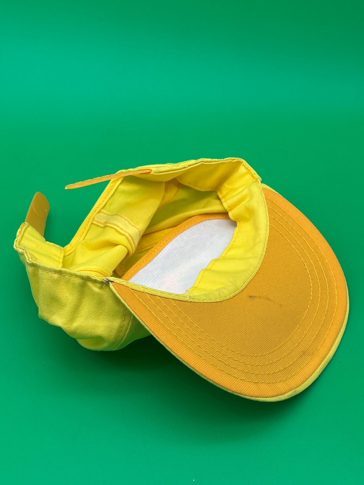 Vintage Cabo San Lucas Fishing Hat Fishem Release Em Marlin Snapback Yellow