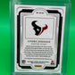 2025 National Treasures Andre Johnson Canton Calligraphy On Card Auto #63/99 SSP