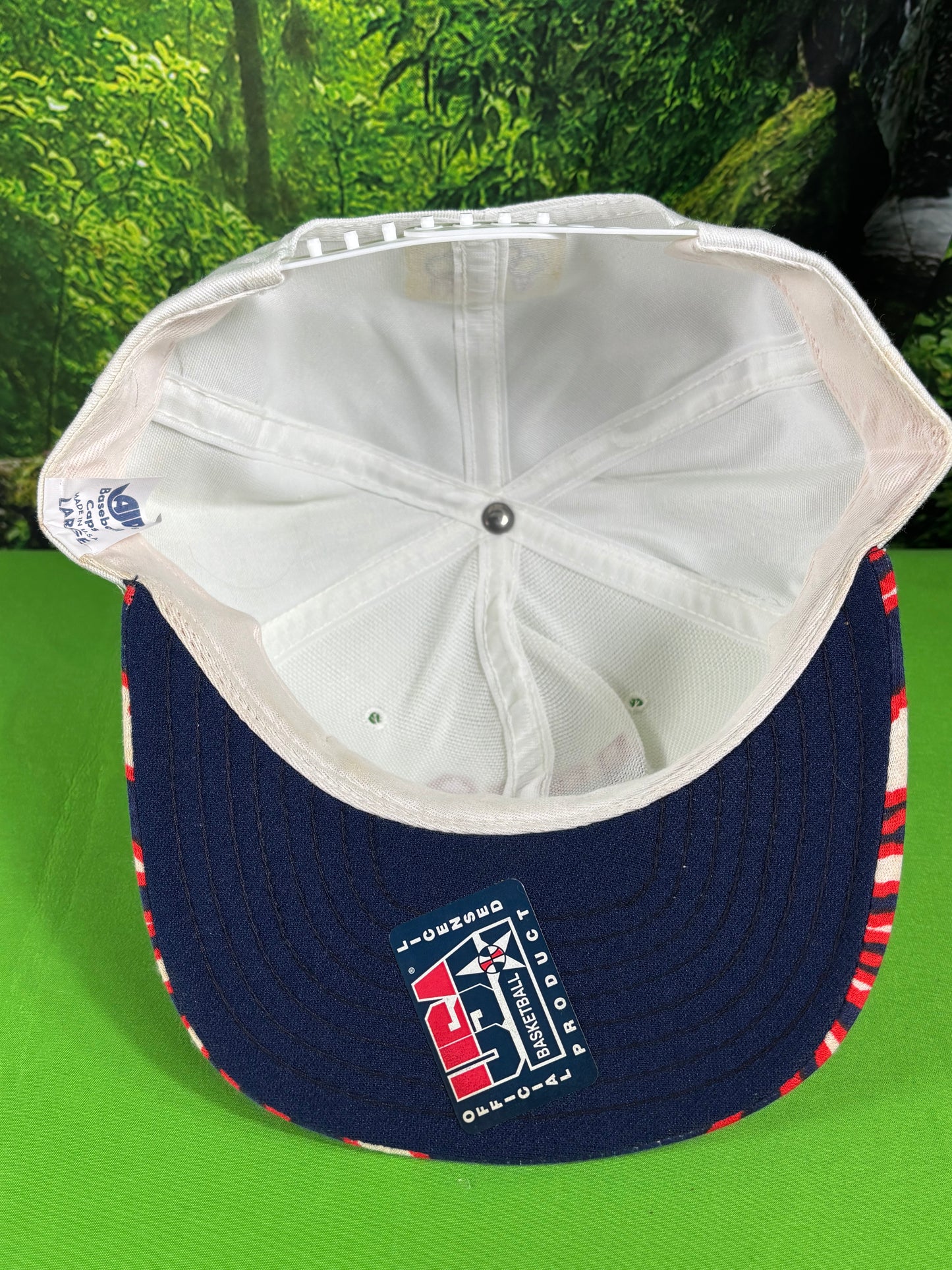 Vintage 1992 USA Team Basketball #33 Celtics Hat