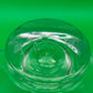 Simon Pearce Chelsea Large 12.5” Ruffled Rim Hand Blown Glass Bowl USA