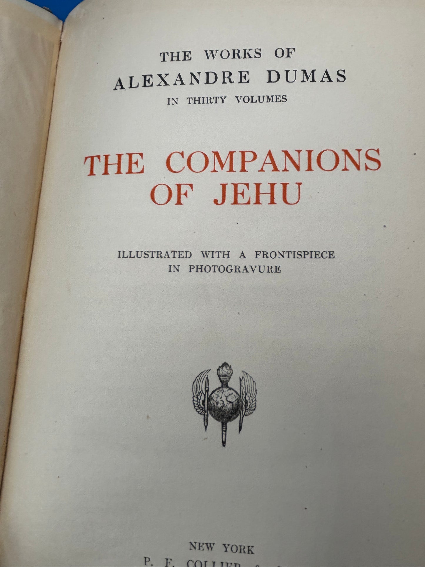 Complete 30 Vol. Works of Alexandre Dumas P.F. Collier Antique Book Set c.1902 Gray Cloth