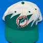 Vintage 90’s NFL Miami Dolphins Shark Tooth Hat Snapback Pro LINE Logo