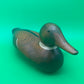 Vintage 1986 Frank L. Beall Mallard Drake Wooden Duck Decoy