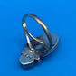 VTG Henry Mariano HM Navajo Sterling Silver Turquoise Coral Ring Size 8