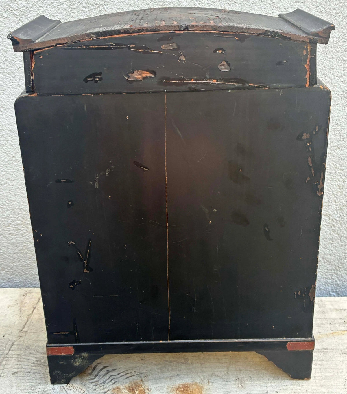 Antique Japanese Meiji Kodansu Lacquer Cabinet Birds Flowers 10 Drawer 16”