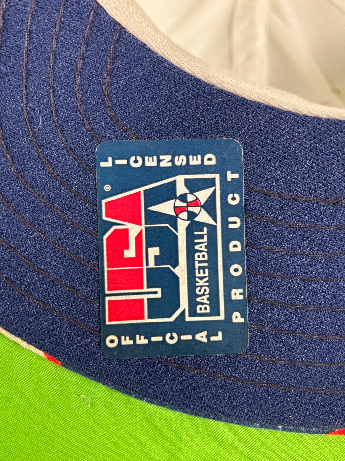 Vintage 1992 USA Team Basketball #33 Celtics Hat