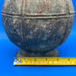Chinese Archaistic Bronze Hu Vase Elephant Head Ring Handles Figural 11”
