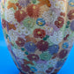 Large Vintage Japanese Satsuma Millefleur Thousand Flowers Porcelain Vase Signed