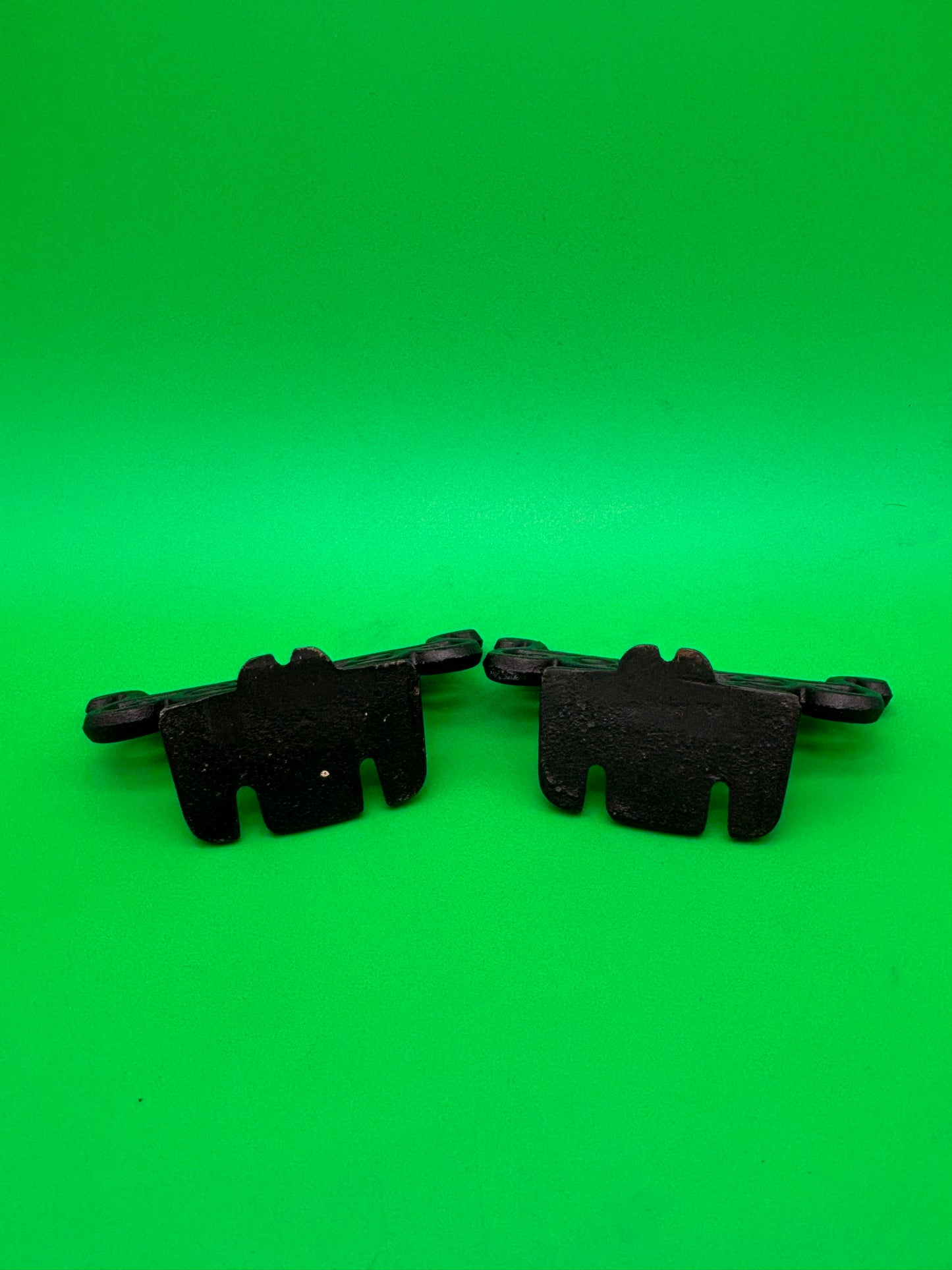 Cast Iron Boot Scrape Ornate Unique Design Stunning Old Piece Nail Down Cross