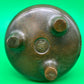 Chinese Bronze Copper Tripod Incense Burner Censer Pierced Lid Xuan Marked 4”