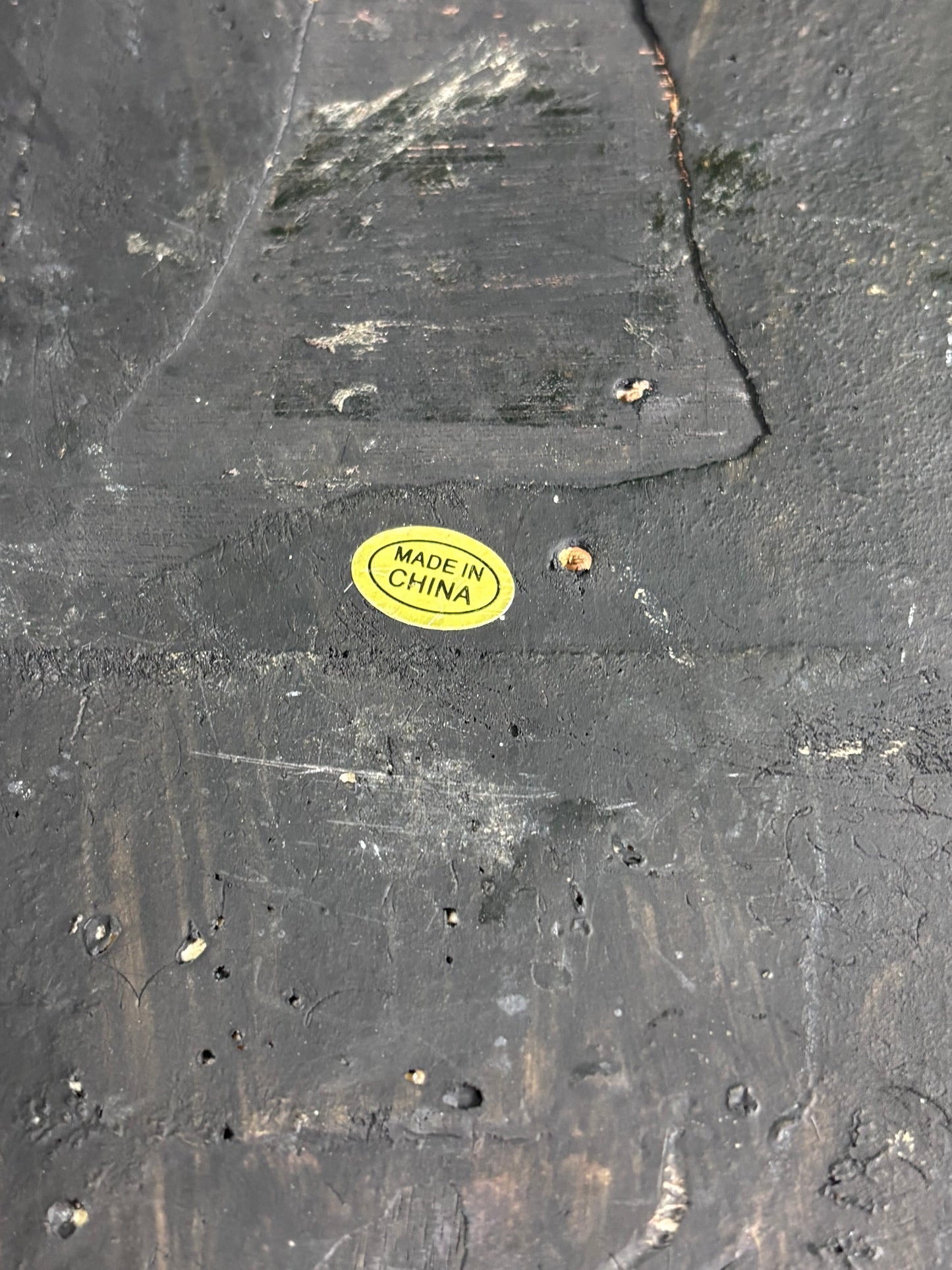 Wooden Giraffe Head Wall Hanging