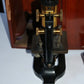 Vintage Brass Spencer Microscope ALOE Co. No. 75659 c.1922 w/ Extra Optics & Wood Case