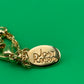 Vintage Joan Rivers Fabergé Egg Locket Necklace Gold Tone AB Rhinestones Signed