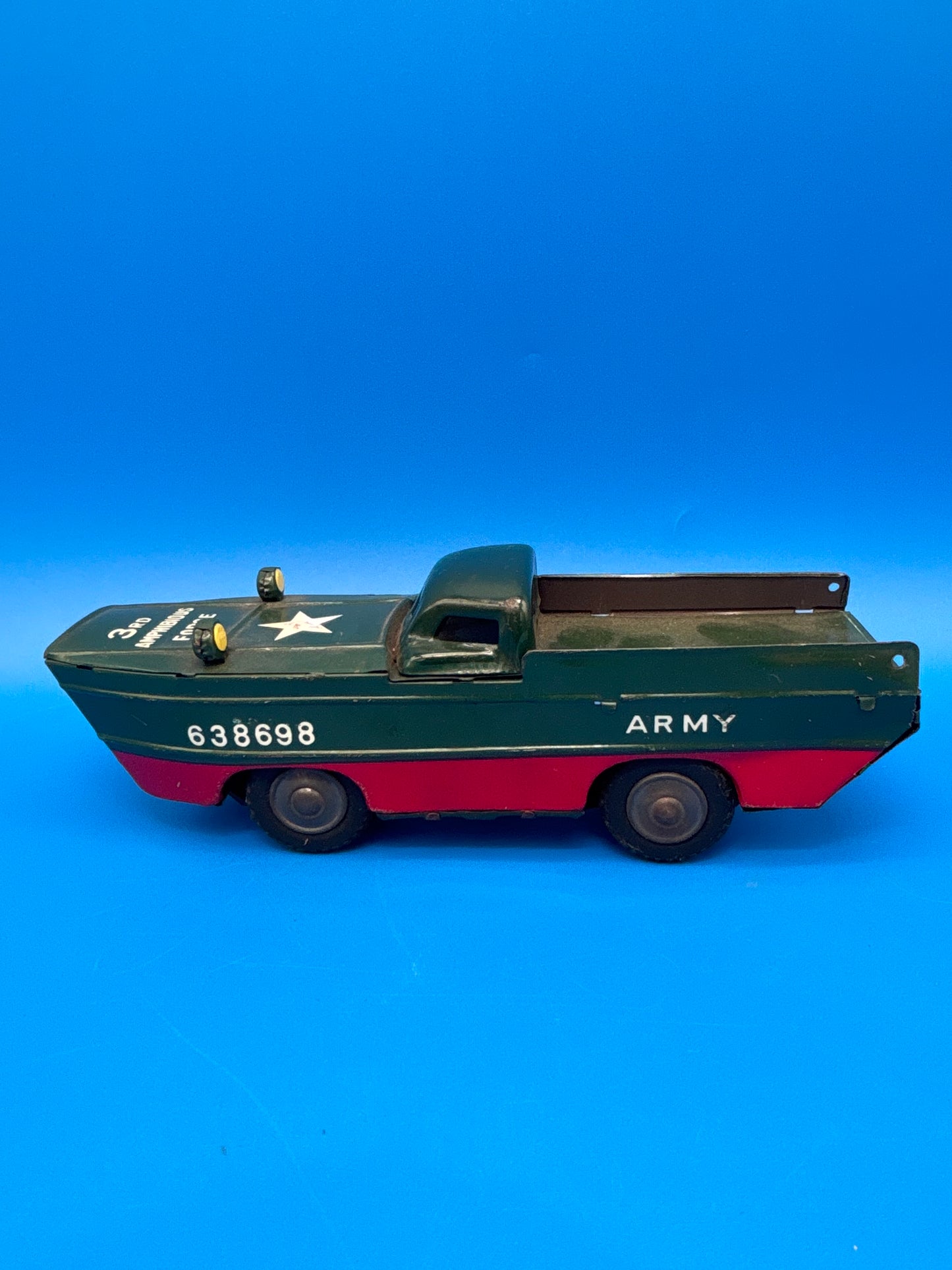 Vintage Line MAR Toys Japan Tin Army 3rd Amphibious Force Friction Toy 638698