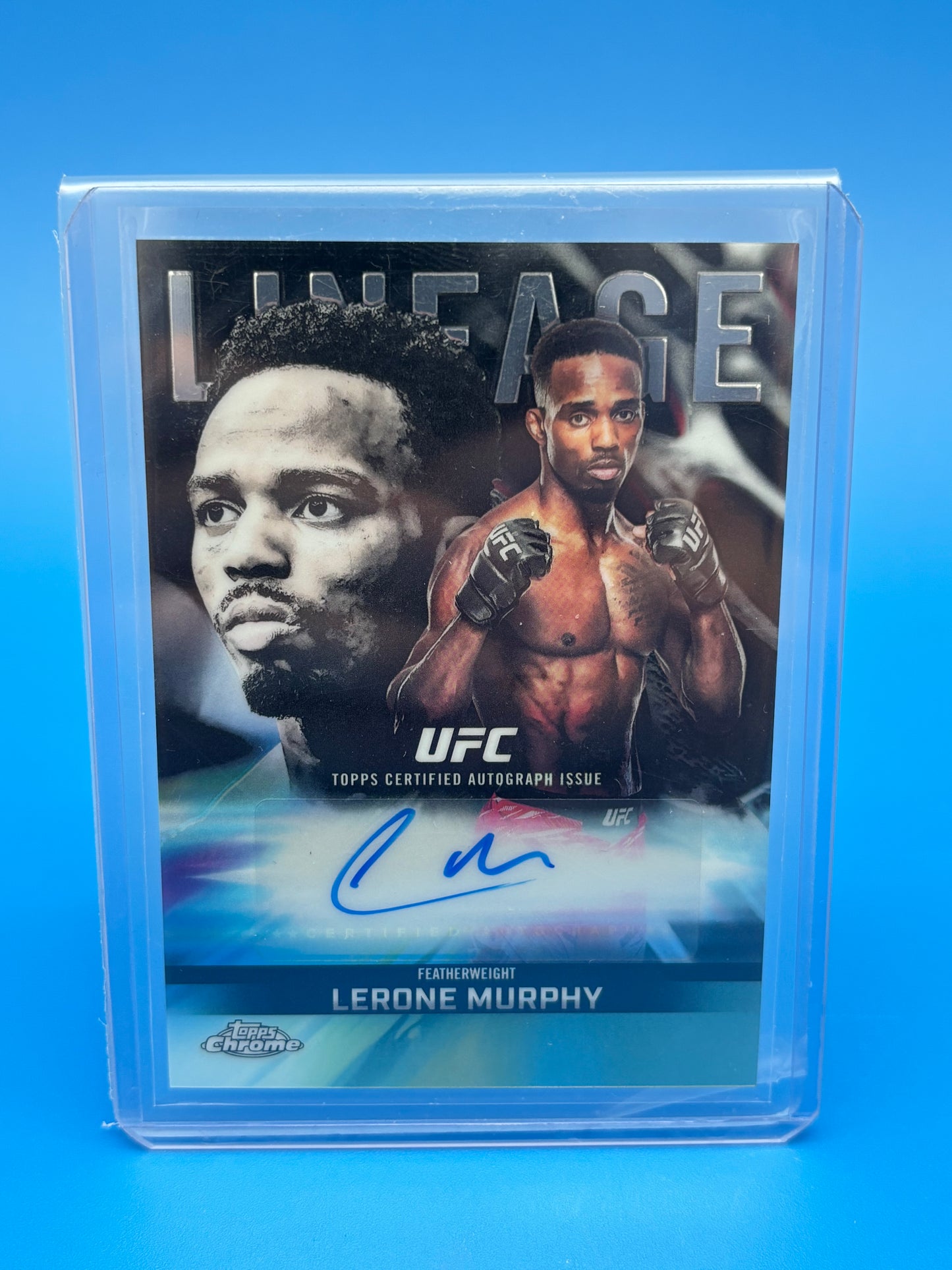 2026 Topps Chrome UFC Lerone Murphy Lineage Auto Autograph #CCA-LM
