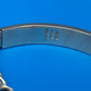 Heavy Vintage Mexico 925 Sterling Silver ID Bracelet Curb Link 65g Engraved BLANCA
