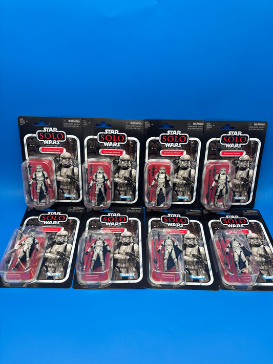 Star Wars Vintage Collection VC123 Mimban Stormtrooper Lot of 8 New Damaged Cards