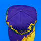 Vintage Mardi Gras Rare Hat SnapBack Lightning Bolt Thunder Jagged Edge Cap