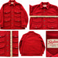 Vintage Skyline Blanket Co Seattle Red Wool Hunting Jacket 4 Pocket Workwear Men’s L