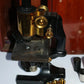 Vintage Brass Spencer Microscope ALOE Co. No. 75659 c.1922 w/ Extra Optics & Wood Case