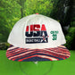 Vintage 1992 USA Team Basketball #33 Celtics Hat